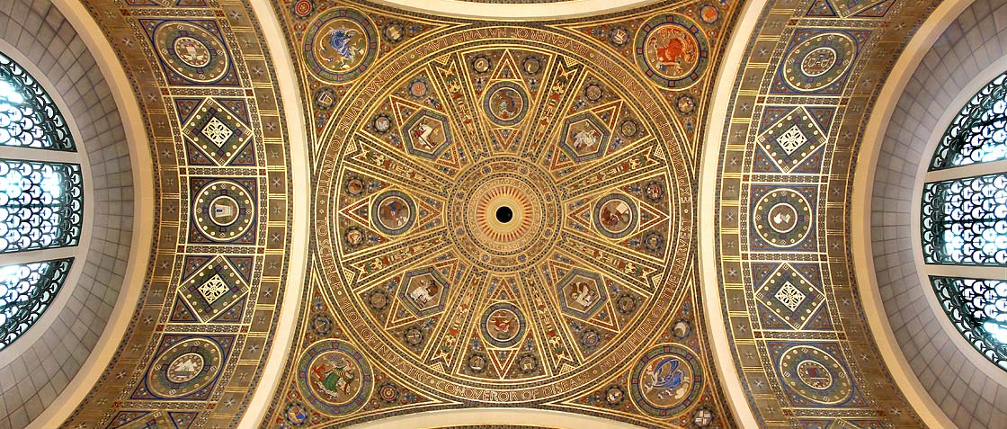 Interior dome of the National Academy of Sciences building