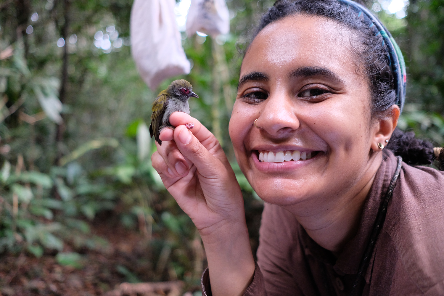 Portrait of Bruna with Piculet