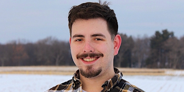 EEB graduate student Brandon Kristy